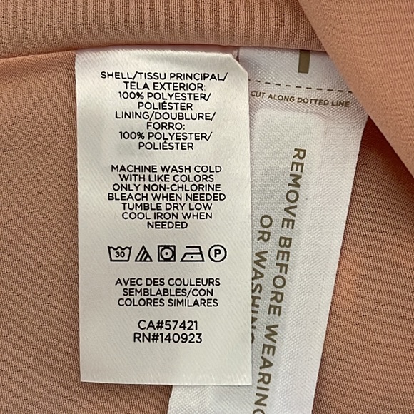 NWT Loft floral pink dress size XS - Picture 9 of 9